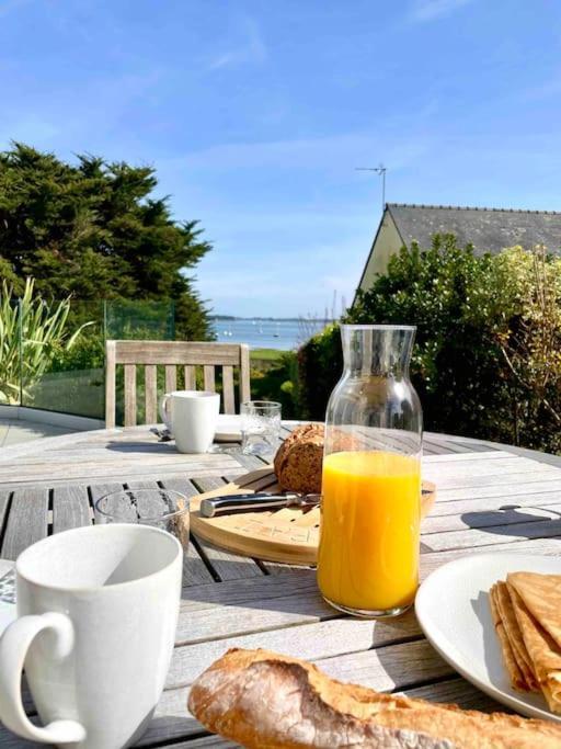 Ty Limicoles, Villa Avec Vue Sur Golfe Du Morbihan Locmariaquer Buitenkant foto