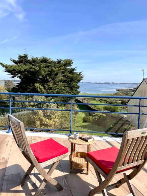 Ty Limicoles, Villa Avec Vue Sur Golfe Du Morbihan Locmariaquer Buitenkant foto